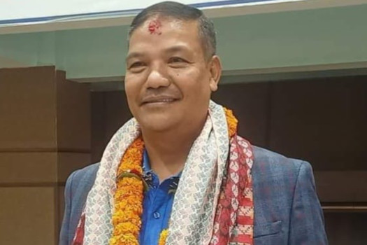 बागमतीमा चित्रकार बने उद्योग तथा सामान्य प्रशासन मन्त्री